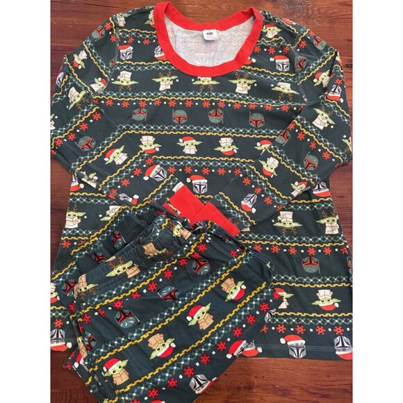 Hanna Andersson x Star Wars The Mandalorian Women's Pajama Set Size XXL - Picture 12 of 12